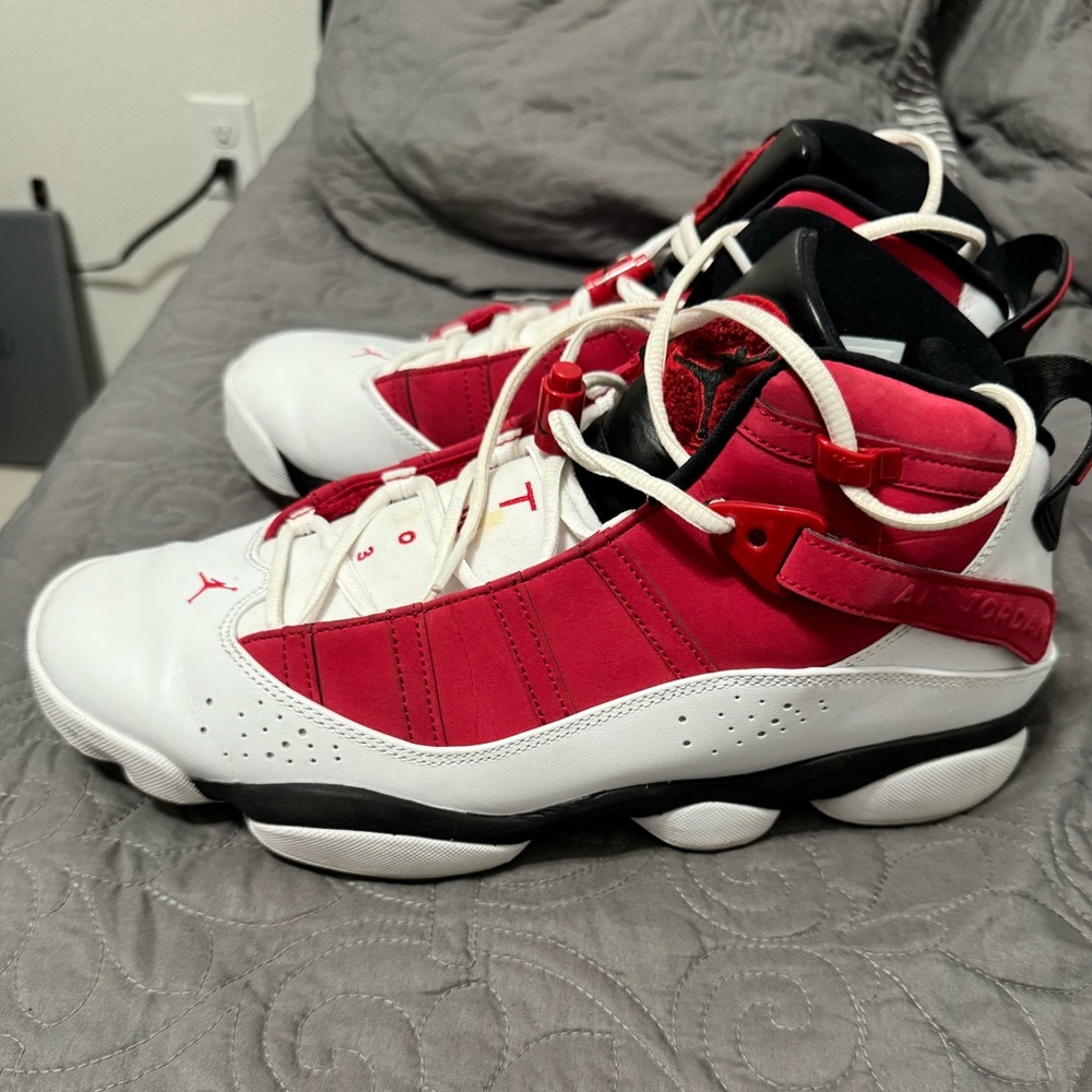 Jordan 6 Rings 'White Carmin - Picture 4 of 8